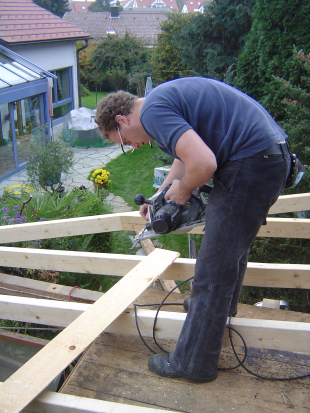 Holzschopf Sanierung 3