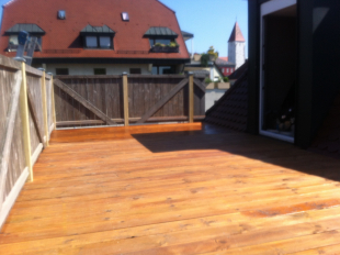 Holzterrasse nachher