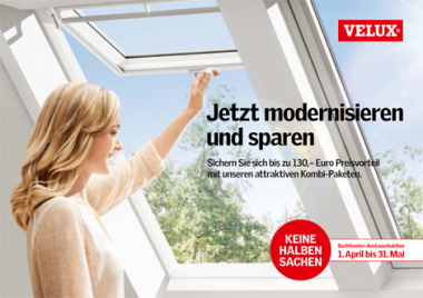 Velux Dachfenster-Austauschaktion 2015
